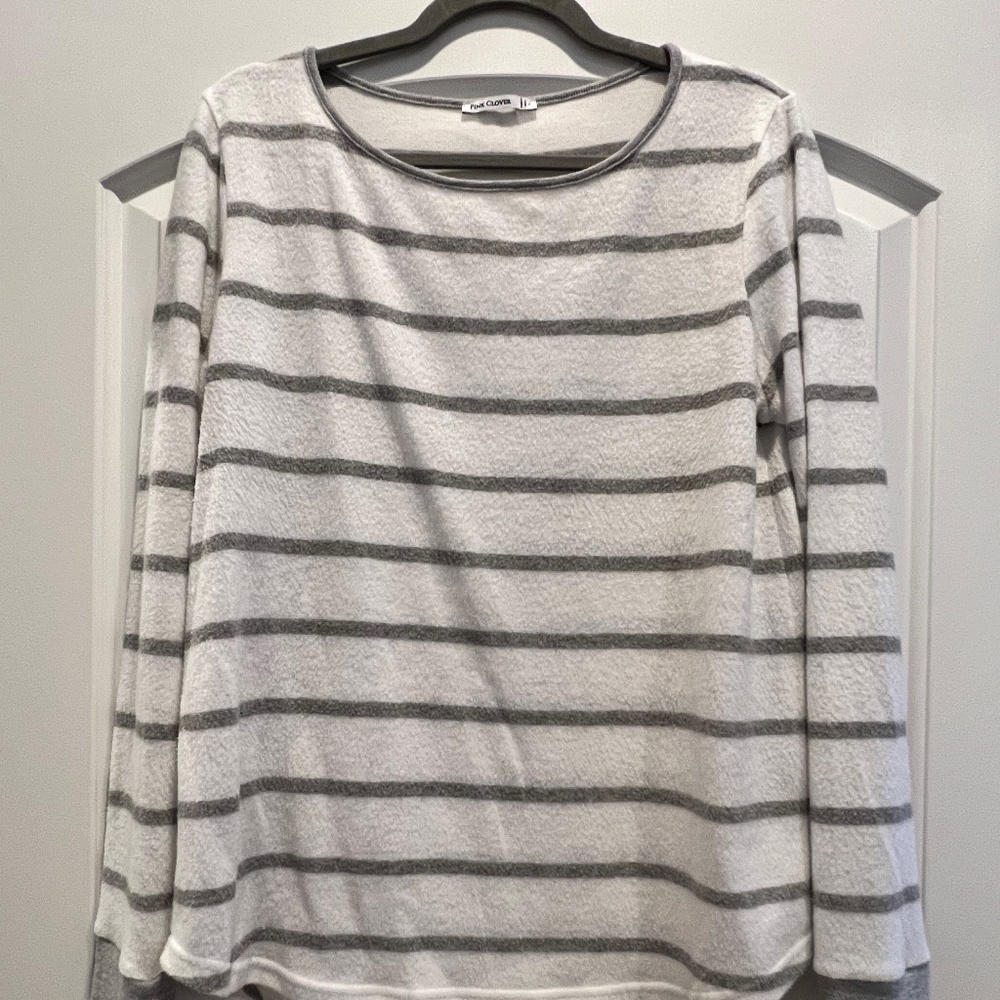 Kamie Button Back Brushed Knit Top